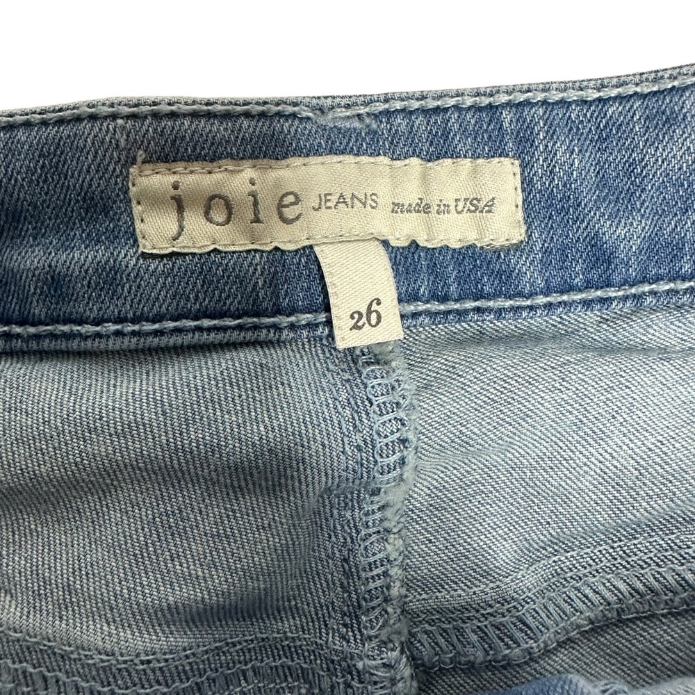 Joie Enchante Sun Fade Denim Shorts 26 - Picture 4 of 11